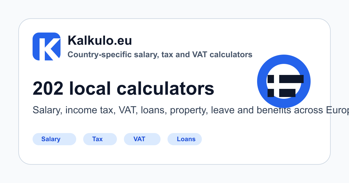 Kalkulo.eu calculators screenshot 1